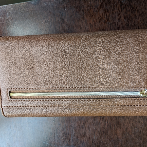 Calvin Klein Brown Leather Wallet - Picture 2 of 5